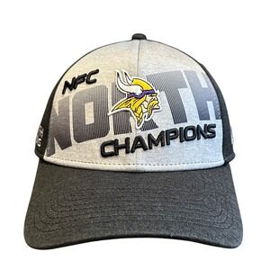 Minnesota Vikings NFC North Champions New Era 9forty Hat Cap Snapback NFL